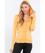 Long Slv Hoodie Workout Track Jacket - €13,35 EUR