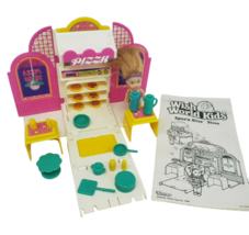 Vintage 1987 Kenner Wish World Kids Spice N Slice Pizza Stove Playset W/ Doll - £29.06 GBP