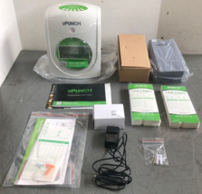 uPunch HN3000 Punch-to-Pay Time Clock Bundle with 50 Cards,  Card Rack New - $74.99