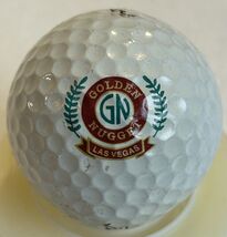 Golden Nugget Casino Las Vegas Logo Display Golf Ball - €16,78 EUR