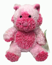 RARE HTF Commonwealth Pink Plush Cat Mini Beanie 6&quot; Stuffed Animal Kitten TAG  - £46.20 GBP