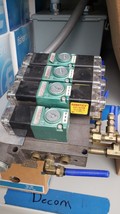 NICE LOT o Numatics Dual Solenoid coil w/ Air Valve Block # 227-833B / 1... - £188.78 GBP