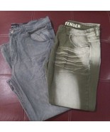 Men&#39;s Contender green Stonewashed Straight Jeans SIZES 42x32 - $127.72 MXN