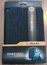 Solo Sentinel Slim Case for iPad Pro - Black Denim - $8.00