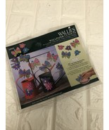 25 KP KIDS BUTTERFLY GARDEN Wallies Wallpaper Cutouts Walls Scrap Bookin... - $7.56