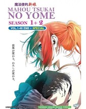 Mahou Tsukai No Yome Season 1-2 VOL.1-48 End + Sp Dvd Eng Dub Ship From Usa - $36.01