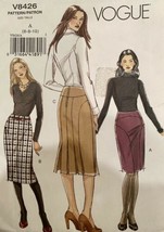 Vogue V 8426 Misses'/ Misses' Petites Trio of Skirts, 2 Lengths, Pleats Sz 6-10 - £9.49 GBP