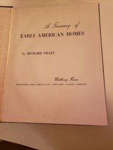1949 A Treasury Of Early American Homes Antique Book - £14.67 GBP