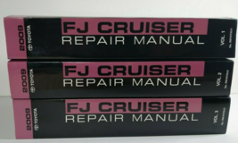 2009 Toyota FJ CRUISER Service Workshop Repair Shop Manual Set New - £388.07 GBP