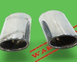 2011-2016 bmw f10 535i left right exhaust tail pipe tips muffler pair ch... - $43.87