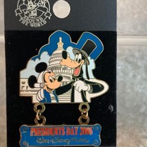 Walt Disney World Trading Pin President&#39;s Day 2005 LE Mickey Mouse Goofy - £11.18 GBP