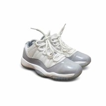 Nike Air Jordan 11 Retro Low White Cement Grey Basketball Sneakers Size ... - £54.05 GBP