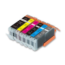 6 Pk Quality Printer Ink Set For Canon Pgi-250 Cli-251 Mg6320 Mg7120 Mg7520 - $17.99
