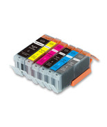 6 Pk Quality Printer Ink Set For Canon Pgi-250 Cli-251 Mg6320 Mg7120 Mg7520 - £14.15 GBP