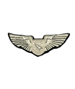 US AIR FORCE BATTLE MANAGER OFFICER PILOT CHEST WING SILVER BULLION 3" CP BRAND - $22.00