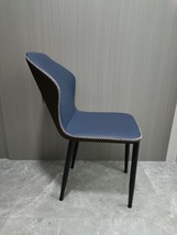 LVHOMLAX Chairs Modern Simple Chairs for Living Room, Bedroom, Office, Blue - £34.34 GBP