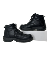 Red Wing Shoes 2234 Mens Composite King Toe 6” Black Leather Work Boots Size 9 - $89.99