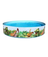 Bestway 55001 Fill&#39;N Fun Dino Paddling Pool, 244 x 46 cm, Colour, 244x24... - £42.95 GBP