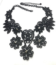Dark Wind Gothic Lace False Collar Necklace Retro Lace - $13.30