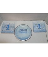 Twinkle Twinkle Little Star Plates and Napkins lot - $6.77 CAD