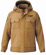 SNAP ON TOOLS 2025 RA Hooded Jacket Insulated Winter Coat Gold Tan Zip U... - $3,359.54 MXN
