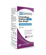 PF Drops Carmellose Sodium 1% Preservative Free Eye Drops - 10ml - $387.05 MXN