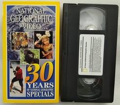 VHS National Geographic Video - 30 Years of National Geographic Specials (1996) - £8.59 GBP