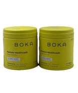 Boka Restore Mouthwash Citrus Mint 90 Tablets HA Probiotics Set Of 2 New... - $22.29