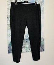 Eileen Fisher Charcoal Grey Pull On Ankle Length Pant size XL - £37.58 GBP