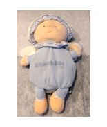 Baby Ty Blessings To Baby Angel Plush Blue 10 Size Shell 100% Tylux - $12.15 CAD