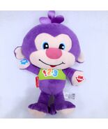 Fisher Price Laugh &amp; Learn Learning Opposites Monkey plush Purple Toy 12... - $1,262.95 MXN