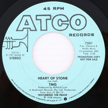 T.M.G. – Heart Of Stone - PROMO Copy - 45 rpm 7&quot; Single Specialty Pressing 7201 - $8.88