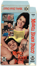 Frankie Avalon signed 1964 Muscle Beach Party VHS Video/Movie Cover wear- JSA #A - £39.92 GBP