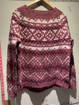 Fat Face Jumper (Size S/M) Multicoloured Chunky Knit Pullover Cardigan - £31.60 GBP