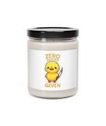zero ducks given funny quote duck Scented Soy Candle, 9oz humor saying - £14.66 GBP