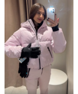 ZARA BNWT 2025. PINK WATER RESISTANT RECCO DOWN JACKET PUFFER. 8073/038 - $286.92