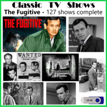 The Fugitive - 127 classic tv shows   60&#39;s - £22.04 GBP