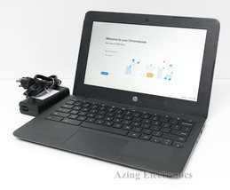 HP Chromebook 11a-nb0013dx 11.6&quot; Celeron N3350 1.1GHz 4GB 32GB eMMC ISSUE - £31.41 GBP