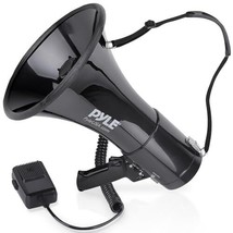 Pyle 50W Megaphone Bullhorn Speaker w/ Siren &amp; Adjustable Volume Control - $28.96 CAD