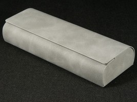 PU Leather Grey Eyeglasses Case for Reading Glasses, Spectacles Small Sunglasses - £4.87 GBP