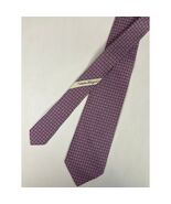 Mens Salvatore Ferragamo Purple Daisies Tie | No Box - $123.37 CAD