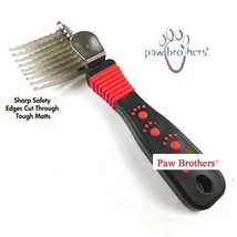 Pet Grooming Dematting Comb Dog Cat Mat Breaker Matbreaker Razor Rake 9 Blade - £14.38 GBP