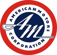 AMC American Motors1958 Circular Logo Embroidered Mens Polo XS-6XL, LT-4XLT New - £20.10 GBP+
