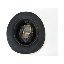 Men Bruno Capelo Dress Hat Australian Wool Homburg Godfather GF100 Black image 3