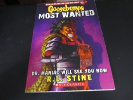 Goosebumps - Dr. Maniac Will See You Now by R L Stine (2013, Paperback) - £6.97 GBP