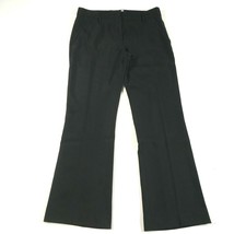 Prada Bootcut Pants Womens EUR 40 Black Polyester 5 Pockets Lightweight ... - $74.79