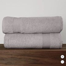 Turkish Towel Company Towels Set Light Gray Grey Quick-Drying Cotton Abs... - $1,610.94 MXN