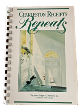 Cookbook Charleston Receipts Repeats Spiral Bound Book 1992 Junior League  - $13.89