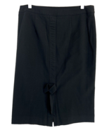 Women&#39;s Size 8 VS Moda International Black Split Hem Skirt Business - $19.47 CAD