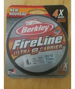 Berkley FireLine Ultra 8 Carrier 6lb 125 Yd Crystal Fishing Line - €60,53 EUR